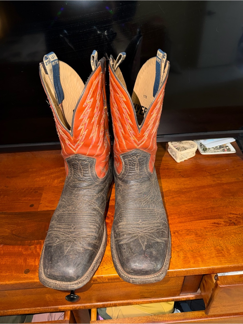Hyer cowboy boots size 12